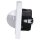 Busch-Jaeger 62764 UJ-84-WL Busch Wächter 180 flex Wireless Komplettset Komfort-Sensor Multilinse Relais-Einsatz future linear Abdeckrahmen 1-fach Studioweiß 2CKA006200A0263