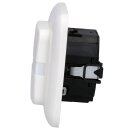 Busch-Jaeger 64765 UJ-214 Komplettset Komfortschalter flex Relais-Einsatz Reflex-SI-Abdeckrahmen 1-fach Alpinweiß 2CKA006800A2908