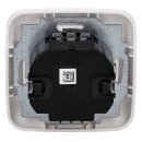 Busch-Jaeger 64765 UJ-214 Komplettset Komfortschalter flex Relais-Einsatz Reflex-SI-Abdeckrahmen 1-fach Alpinweiß 2CKA006800A2908