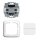Busch-Jaeger 64765 UJ-214 Komplettset Komfortschalter flex Relais-Einsatz Reflex-SI-Abdeckrahmen 1-fach Alpinweiß 2CKA006800A2908