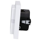 Busch-Jaeger 64765 UJ-84 Komplettset Komfortschalter flex Relais-Einsatz future linear Abdeckrahmen 1-fach Studioweiß 2CKA006800A2913