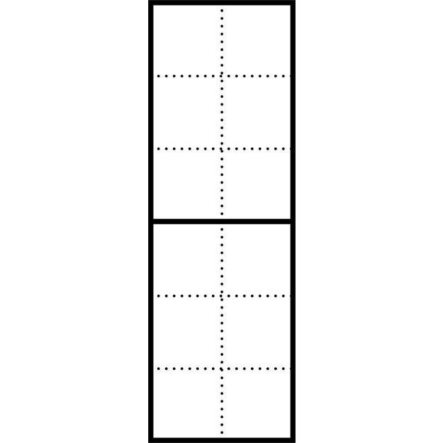 Siedle KR 611-6/2-0 DG Kombirahmen 200040272-00 Dunkelgrau-Glimmer