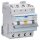 Hager ADM416QC Fehlerstrom-Leitungsschutzschalter 4-polig 6kA B-16A 30mA Typ A QuickConnect/QuickBusbar