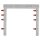 Hager KCF563L Phasenschiene senkrecht 63A links L1N-L2N-L3N zu L1N-L2N-L3N 125mm 2-reihig