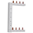 Hager KCF663S Phasenschiene senkrecht 63A links/rechts (symmetrisch) L1L2L3N zu L1L2L3N 125mm 2-reihig