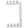 Hager KCF663S Phasenschiene senkrecht 63A links/rechts (symmetrisch) L1L2L3N zu L1L2L3N 125mm 2-reihig