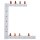 Hager KCF863L Phasenschiene senkrecht 63A links L1L2L3N zu L1N-L2N-L3N 125mm 2-reihig