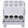 Hager KH35L8 Hauptleitungsabzweigklemme 1-polig 2x35mm²-6x25mm² IP20 Grau