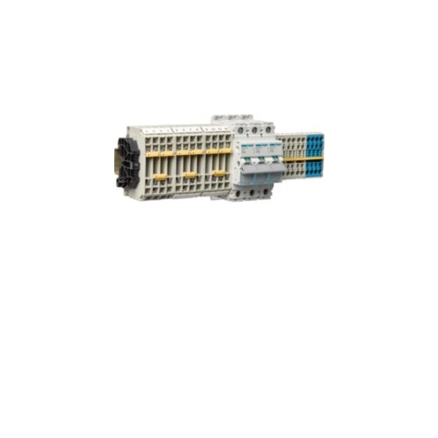 Hager KL13BF Wandler-Reihenklemmleiste universZ AÜW mit LS 10A/25kA