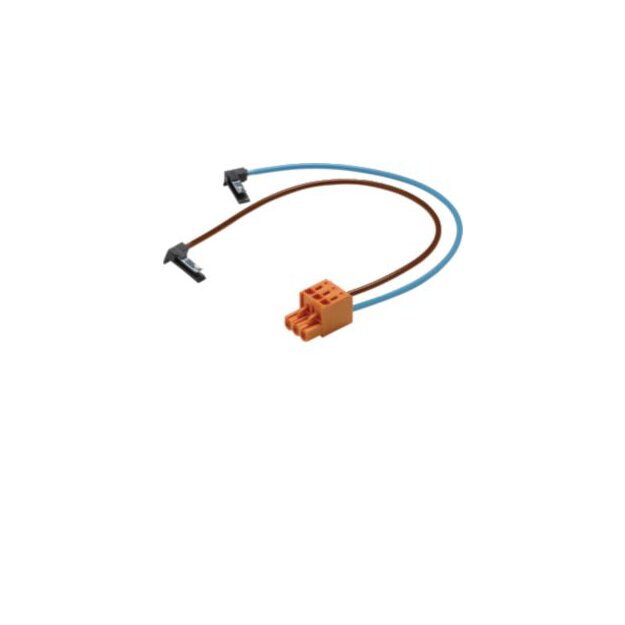 Hager KU9B43GBE BKE-Spannungsabgriff universZ 430mm braun/blau Stecker-Buchse