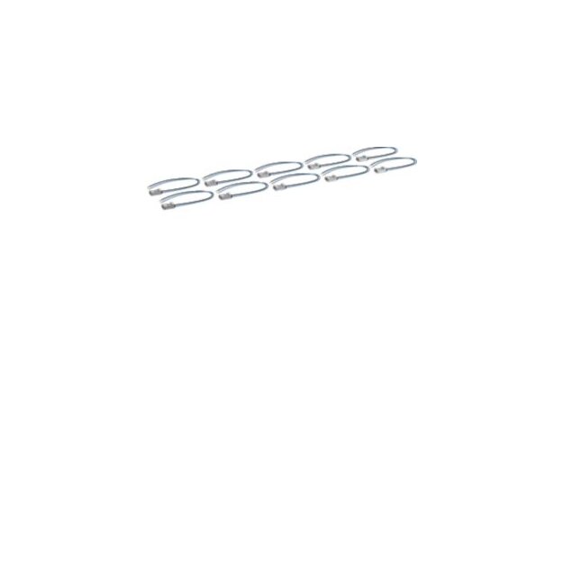 Hager KU9S30SVZ Spannungsabgriff universZ 300mm schwarz/blau Stecker-verdichtet 10 Stück