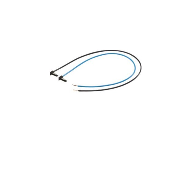 Hager KU9S46GVE BKE-Spannungsabgriff universZ 460mm schwarz/blau Stecker-verdichtet