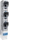Hager LVSR2VE NH-Sicherungs-Lastschaltleiste LV NH2 185mm...