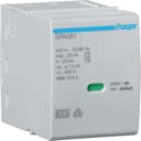Hager SPA081 Steckmodul L-N/PEN Uc 350V Iimp 25kA Up...
