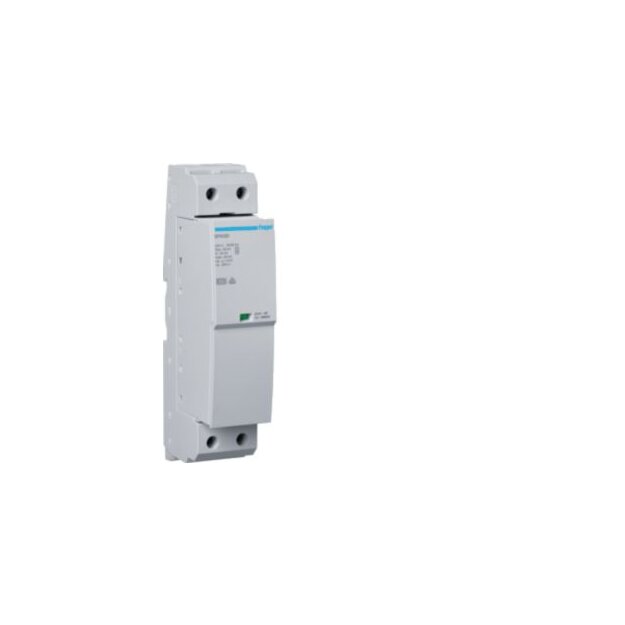 Hager SPA180 Kombiableiter T1+T2 1-polig Iimp 25kA Up 1.5kV Fernmeldekontakt Vorsicherung