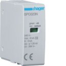 Hager SPC023N Steckmodul T3 1-polig Uc 264V In 5kA Uoc...