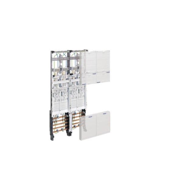 Hager ZK3EL241H Komplettfeld universZ BKE-I 4 Zählerplätze H=1050mm 2-feldig