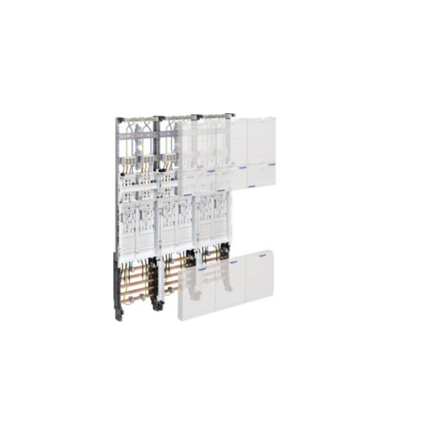 Hager ZL3EL261H Komplettfeld universZ 6 Zählerplätze BKE-I H=1050mm 3-feldig