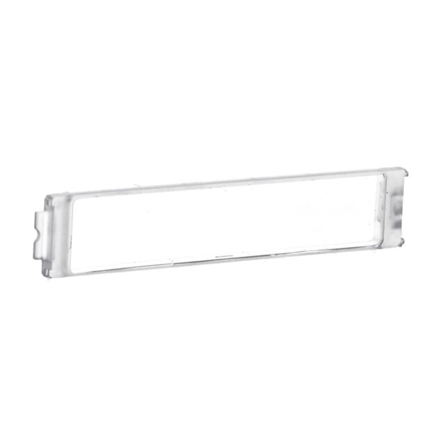 Elcom REH044Y AVZ-RSH Halter für Namensschild-Einlage klar transparent