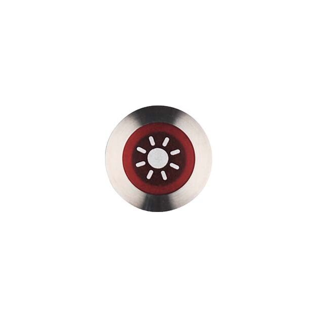 Elcom REH114Y LT-103 Licht-Taster LED Edelstahl