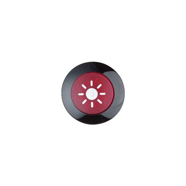 Elcom REH115Y LT-104 Licht-Taster LED Schwarz