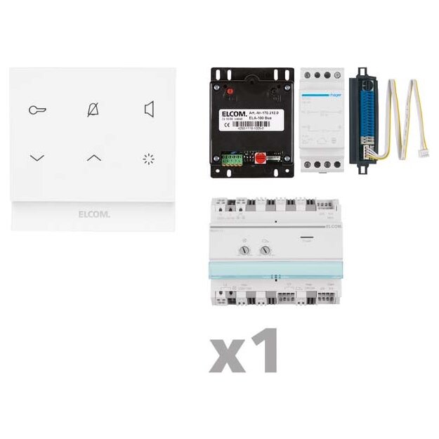 Elcom REK421Y AudioKit 1 Teilnehmer i2Audio/2Draht ELCOM.TOUCH