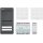 Elcom REP102Y HOME AudioSet 2 Teilnehmer AP 2D Außenstation Anthrazit/Innenstation TOUCH Polarweiß