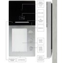 Voxura Domo-AP1ASRL 1-Familien Aufputz Außenstation mit integrierter RFID und Bluetooth