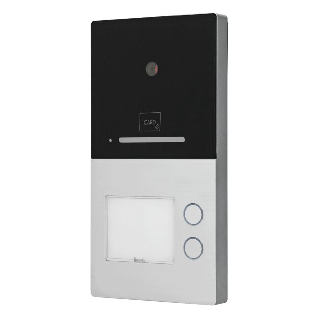 Voxura Domo-AP2ASRL 2-Familien Aufputz Außenstation mit integrierter RFID und Bluetooth