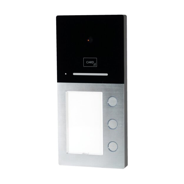 Voxura Domo-AP3ASRL 3-Familien Aufputz Außenstation mit integrierter RFID und Bluetooth
