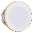 Bega 50284.4K27 Wandeinbauleuchte für den Innenbereich Messingfarbig 2700 K