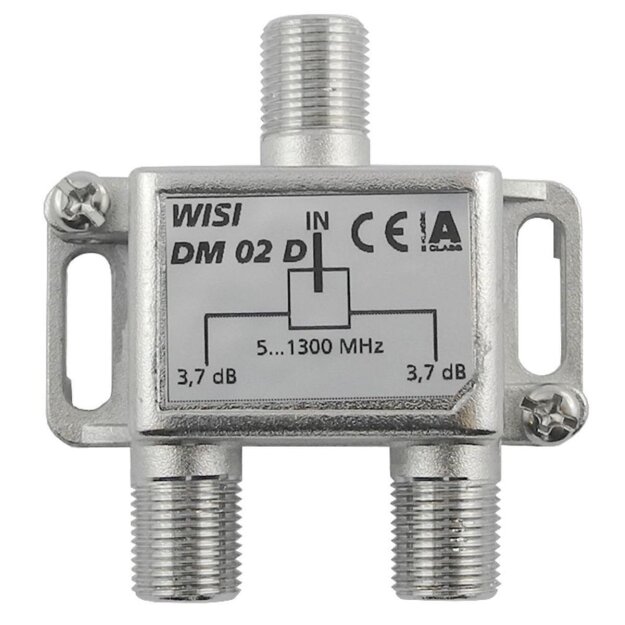Wisi DM 02 D Verteiler 2-fach 37 dB