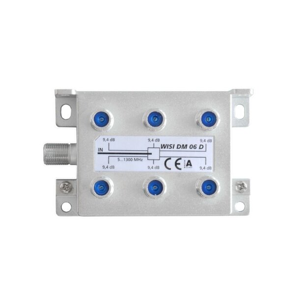 Wisi DM 06 D Verteiler 6-fach 94 dB