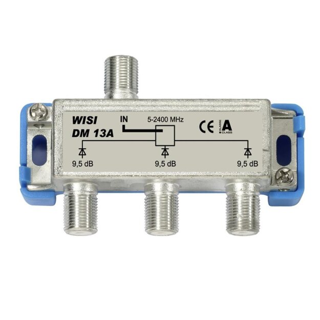 Wisi DM 13 A SAT-Verteiler 3-fach 95 dB