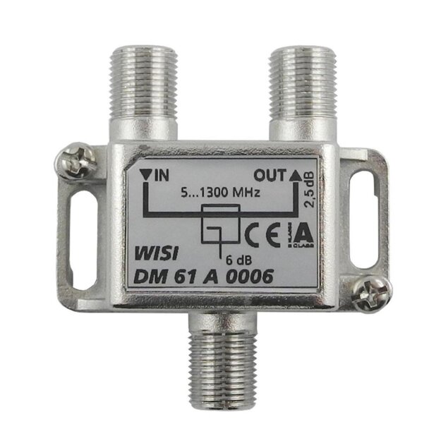 Wisi DM 61 A 0006 Abzweiger 1-fach 6 dB