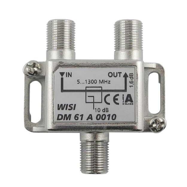 Wisi DM 61 A 0010 Abzweiger 1-fach 10 dB