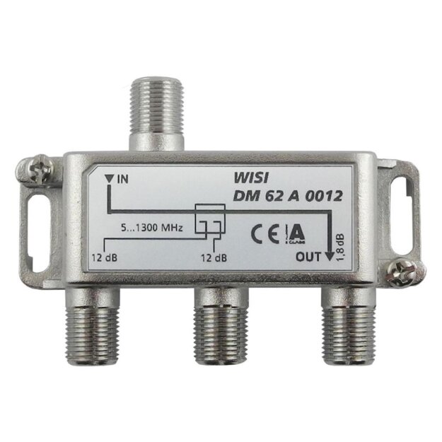 Wisi DM 62 A 0012 Abzweiger 2-fach 12 dB