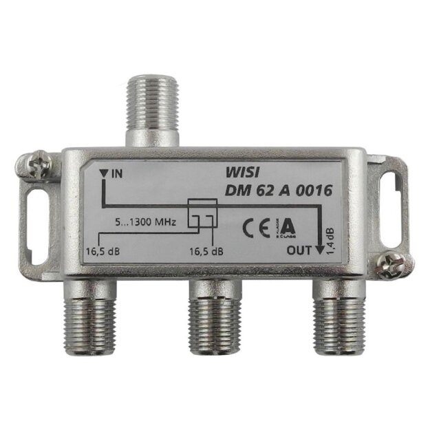 Wisi DM 62 A 0016 Abzweiger 2-fach 16 dB