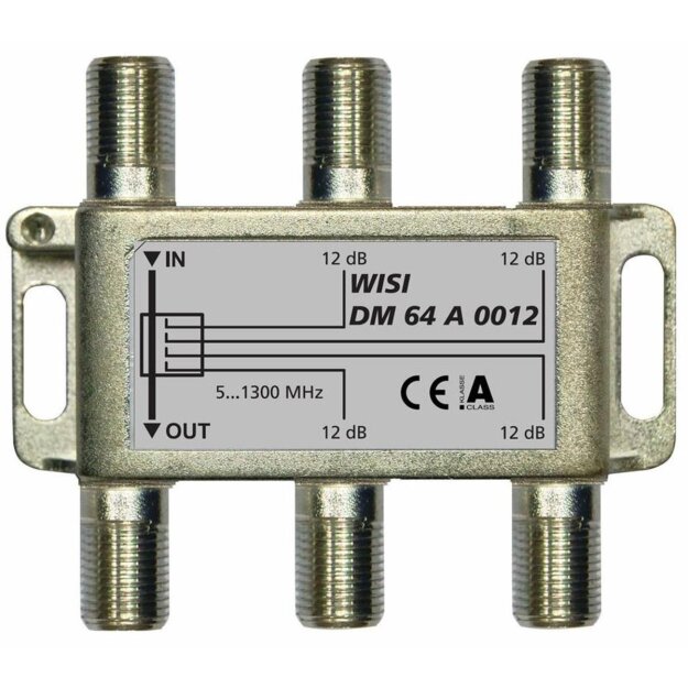 Wisi DM 64 A 0012 Abzweiger 4-fach 12 dB