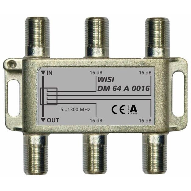 Wisi DM 64 A 0016 Abzweiger 4-fach 16 dB