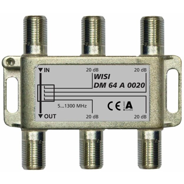 Wisi DM 64 A 0020 Abzweiger 4-fach 20 dB