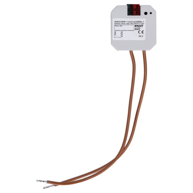 MDT AKS-01UP.03 Schaltaktor 1-fach UP 16 A 230 V AC C-Last Standard 140 µF