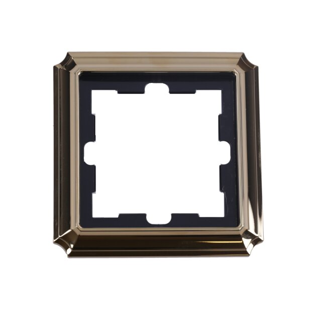 Merten MEG4010-4741 D-Antik Metallrahmen 1-fach 24k Gold