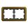 Merten MEG4020-4741 D-Antik Metallrahmen 2-fach 24k Gold