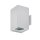 Brumberg 10040173 QUBIC LED-Wandanbauleuchte Schaltbar mit Indirektanteil 970 lm 3000K Strukturweiß