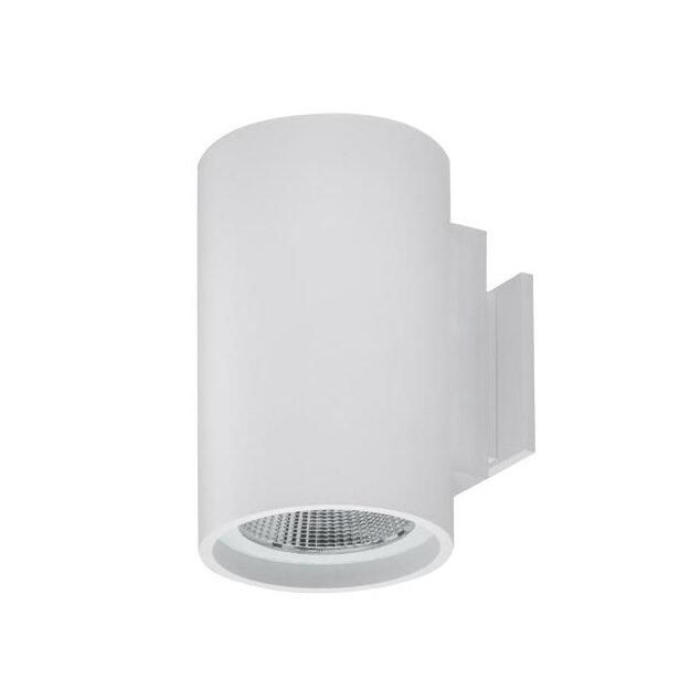 Brumberg 10042173 TUBIC LED-Wandanbauleuchte Schaltbar mit Indirektanteil 970 lm 3000K Strukturweiß