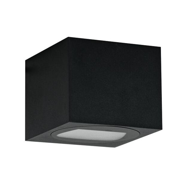 Brumberg 10121103 QUADER LED-Wandanbauleuchte IP65 Direkt / Indirekt 620 lm 3000K Strukturgraphit