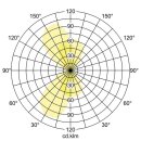 Brumberg 10121103 QUADER LED-Wandanbauleuchte IP65 Direkt / Indirekt 620 lm 3000K Strukturgraphit