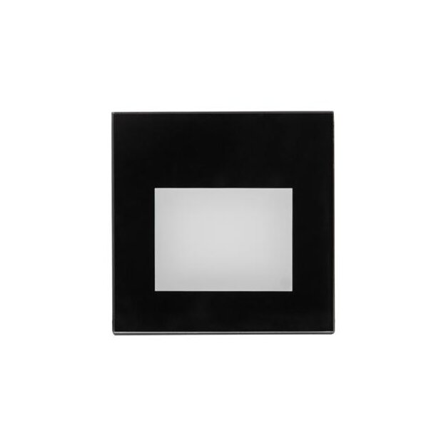 Brumberg 10159083 WALL KIT68 LED-Wandeinbauleuchte für Gerätedosen Eckig 35 lm 3000K Schwarz
