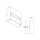 Brumberg 10171183 MARK LED-Wandanbauleuchte IP65 3000K Eckig Strukturschwarz